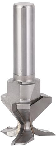 Nut- und Feder-Fräser-Set, 3 Nuten, 1/2 Zoll Schaft, R18-Hartmetall-Schranktür-Fräser, Effizientes Schneiden, Präzises und Sauberes Kanten-Fräser-Werkzeug für 10–20 Mm Holztüren