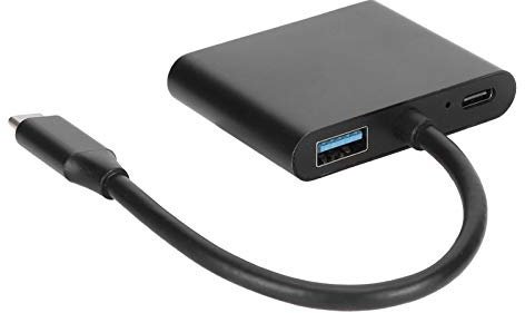 4-Zoll-Typ-C-Dockingstation-Erweiterungskonverter Portable A AY100 mit 4K DVI USB 3.0
