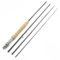 LICONG-2020 Canne à pêche Canne à pêche à la Mouche ultralégère en Fibre de Carbone for lac et rivière Matériel de pêche(2.1M (7ft) Rod)