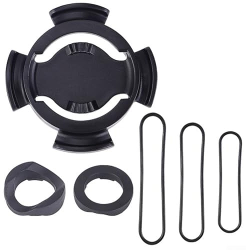 wenyouya Fahrradcomputer-Halterung, Lenkerhalterung, passend für Polar V650, M450, M460 Modelle für Mountainbikes, Rennräder, mit 3 verstellbaren Riemen