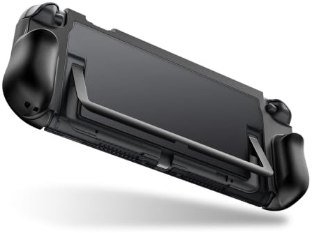 TiMOVO Étui Amovible pour Nintendo Switch 2 2025, Étui de Protection TPU Grip Accessoires avec Design à Dégagement Rapide pour Switch 2,Coque Rigide Anti-Rayures et Antichoc pour Console, Noir