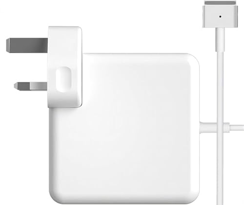 BakPow Compatible with Mac Pro Charger, Replacement 60W Mags 2 Magnetic T-Tip Power Adapter Charger for Mac Book Air 11&13in - Mid 2012, 2013, 2014, 2015, 2017 2018 Models A1290 A1466 A1330