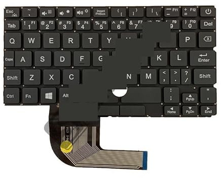 ZHAOWOZ Keyboard For One-Netbook for OneMix 1 1S 2 2S Without Frame Black KY174-1 Easy to replace