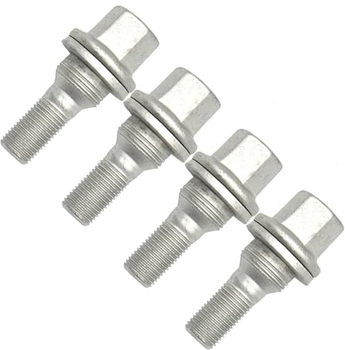Boulon De Roue Compatible Avec Peugeot Pour 3008 2009-2016 Pour 5008 2009-2018 OEM 9817024580 4 Pièces Vis Pneu Voiture Boulons Moyeu Roue Écrous