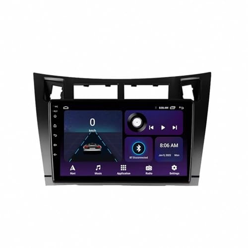 Car Radio per Toyota Yaris 2007-2011 9 Pollici Android 15 Car Stereo Fm Bluetooth Usb Wifi Per, 4 Core 2G+64G