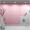FoLIESEN - Adesivi per piastrelle 20x25 cm | Adesivi murali autoadesivi per bagno e cucina I Resistenti ai graffi e rimovibili | 15 Decalcomania per piastrelle, .:Rosa pastello opaco