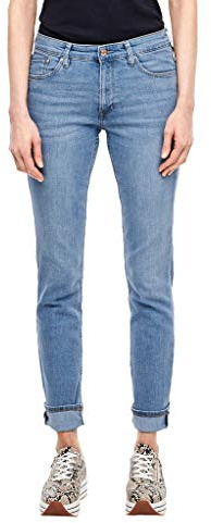 s.Oliver Damen 04.899.71.6065 Hose lang, 54Z3 Slim Jeans, Light Blue, W34/L30