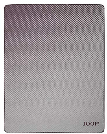 Joop! Wohndecke Diamond Graphit-Bordeaux, 150x200 cm