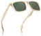 CARFIA Retro Polarised Sunglasses Mens UV 400 Protection for Outdoors Acetate Frame