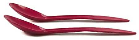 Tupperware Thermo-Duo Servierlöffel (2) Brombeere servieren Löffel Iso-Duo