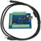 Motion Card, 4 Achsen USB CNC Motion Controller Karte Breakout Board, 100 KHz, 100 KHz Motion Controller Karte, für CNC-Gravur, Servomotor, Schrittmotor