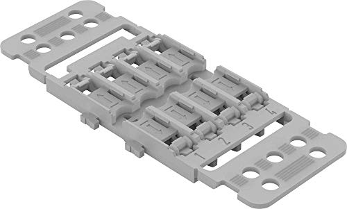 Wago Befestigungsadapter 4-fach mit Zugentlastung für Durch.