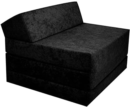 FORTISLINE - Klappmatratze 200x70x10cm - 3-teilige Faltmatratze - H2 Gästematratze - Camping Faltbare - Kamping Bett - Waschbar Bezug - Erwachsene Klappbar - Reisematratze - Schaumstoff Matratze