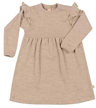 Dilling Kleid aus natürlicher Merinowolle für Babys