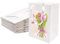 10 Sacchetti di Favore Della Finestra,sacchetti regalo per apertura finestra bianca, trasparente,per il giorno dell'insegnante confezione regalo borsa,regalo apertura finestra regalo borsa