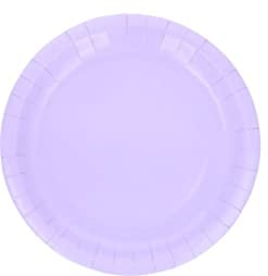Graziano PIATTI 18 CM LILLA BIO 25 PZ