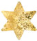 Logbuch-Verlag 200 Sterne Aufkleber gold Sternaufkleber goldfarben gesprenkelt gold-foliert Sticker auf Rolle Weihnachten 5 cm