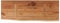 vidaXL Mensola a Muro 70x30x3,8cm Rettangolare Legno Acacia Bordi Vivi, mensola a Muro, ripiano a Muro, ripiano, ripiano a Parete, mensola