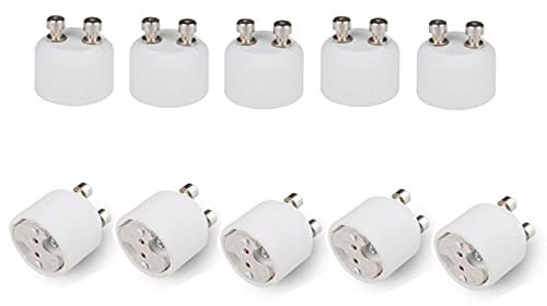 ShuoHui GU10 auf MR16 GU5.3 230V auf 230V Licht Lampe Sockel Adapter Konverter Lampe Halter Neu (2)