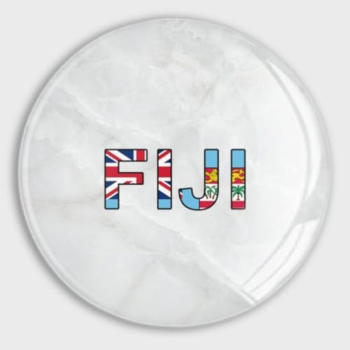 Fidschi-Flaggenmagnete, Kühlschrank-Glas, niedliche Fiji-Magnete für Kühlschrank, starke Magnete für Whiteboard, Büro, Schränke, Küche, Schule