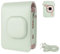 Rieibi Funda protectora de piel sintética para cámara instantánea Insatx Mini LiPlay, para Instax Mini Liplay, con correa ajustable