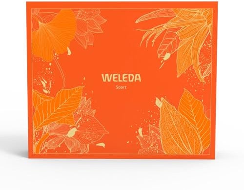 WELEDA - COFFRET SPORT NOEL 2024 : Huile Massage Arnica 100 ml - Roller 75 ml - Gel Douche Arnica 200 ml