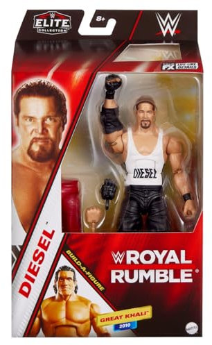 WWE Catch Royal Rumble – Figur mit Gelenken, 15 cm – Charakter Diesel
