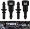 Kit de 2 Connecteurs Rapides Carburant 7.89mm/8mm Nylon Raccord Tuyau de Carburant Raccords ID8 Étanches Déconnexion Sécurisée pour Essence, Gaz, Véhicules, Bateaux (5/16)