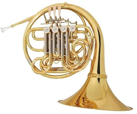 Professionelles Waldhorn B-Dur-Doppelreiheninstrument Waldhorn für Anfänger