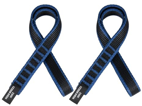 NivLop 18MM Nylonband Multifunktions-Schlaufe 23KN | Hochfestes Gurtband für Outdoor, Fitness, Yoga-Hängematte & mehr