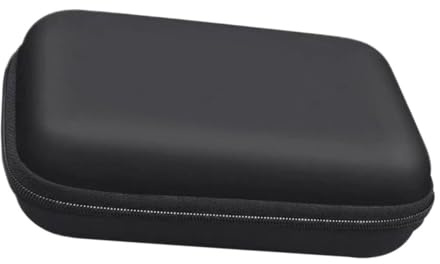 Amosfun Digital Accessories Storage Bag Organizer Multifunctional Storage Bag Portable Eva Material Black for Travel Use