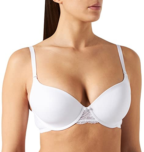 Triumph Lovely Micro WHPM Wired padded bra Femme, WHITE, 70C