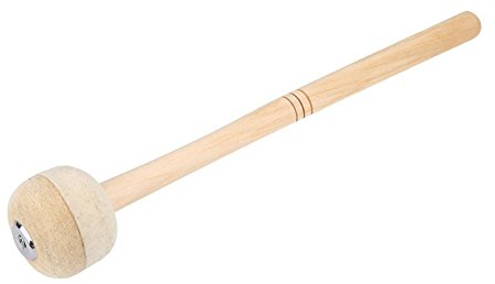 Bass Drum Mallet, Ahorn Stick Wollfilz Kopf Schlägel Hammer Schlaginstrument Zubehör
