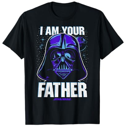 Star Wars Darth Vader I Am Your Father Purple Hue T-Shirt