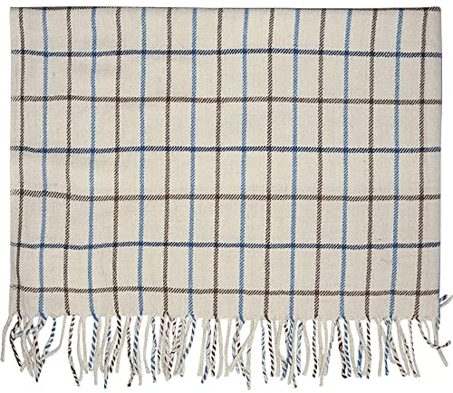 GreenGate [W] Blanket Lyla Check White 130x180cm