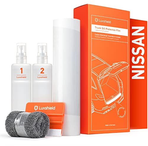 Luxshield Ladekantenschutz Folie für Nissan Qashqai 3 (III) J12 I 2021-2025 - Stoßstangenschutz, Kratzschutz, Lackschutzfolie - Transparent