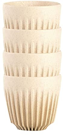 Huskee 3oz 4-pack in natural, Espresso