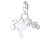 Streetculture AIrpods Cover Darstellung InEar Kopfhörer - Bettelarmband Anhänger Schmuck Dekoration Zubehör Geschenk Sterlingsilber 925