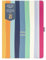 Busy B - Mid-Year Busy Life Terminkalender ab August 2024 bis August 2025 - Streifen - Taschenformat Wochenansicht A5 Terminkalender mit Stifthalter, elastischer Verschluss und Steckfächer