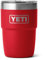 YETI Rambler Cup, Vacuum Insulated Stainless Steel Stackable Cup with Magslider Lid, Rescue Red, 8 oz (236 ml)