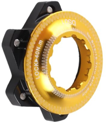 POENVFPO Center Lock Adapter, 6 Bolts Disc Brake Rotor Adapter for Converting Center Lock Hubs to Fit 6 Bolts Rotors