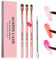 Acrylic Nail Brush Set - 3 Pieces, 8.5/7.5/7mm, Suitable for Beginners, 3D Manicure Carving Tool with Dead Skin Shovel