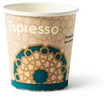 bick.shop 100 bicchieri di carta da 100 ml, tazza da caffè, bicchieri, stoviglie per feste, bicchieri usa e getta (100)
