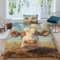 HKHKSJJF Bettwäsche Einzel 135x200cm 3D Lustige Kuh Bettwäsche Set 2 Stück Tiere Luxus Mikrofaser Bettbezug Set Mit Reißverschluss Und Kissenbezüge Für Erwachsene Und Kinder