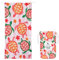 Dock & Bay Strandhandtuch - Schnell trocknende Mikrofaser, ohne Sand - Kompakt, Leicht - 100% recycelt - Inklusive Beutel - Turtley Tropical, Large (160x90cm, 63x35)
