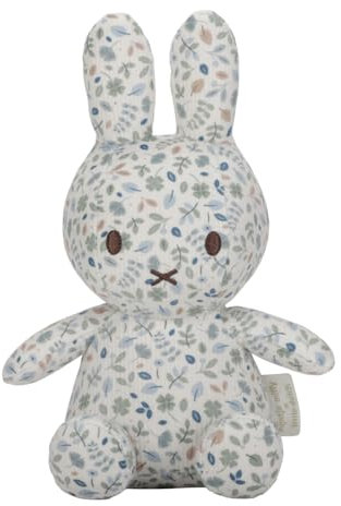 Little Dutch nijntje Miffy x NIJN466 Kuscheltier/Stofftier Hase Miffy - Lucky Leaves All Over (20 cm)