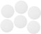 TEMPNAP 6Pcs Blendfreie Deckenleuchte lampenabdeckung lampenschirm DIY-Zubehör DIY-Beleuchtungszubehör Diffusor Abdeckung für Deckenleuchtenschirm runder deckenstrahler Plastik Weiß
