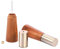 Set di 2 macinasale e pepe regolabili per sale e pepe, set di macinaspezie ricaricabili per barbecue da cucina (legno)
