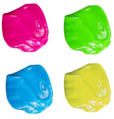 FRCOLOR Reinigungsgel zur Staubentfernung in Ecken für Computertastaturen und Armaturenbrett 4 Stück-Pack Elastisch Rückstandsfrei