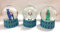 Out of the blue Lama-Snowglobe mit schwebendem Glitter - Schneekugel, Modern, multicolored, Kunststoff